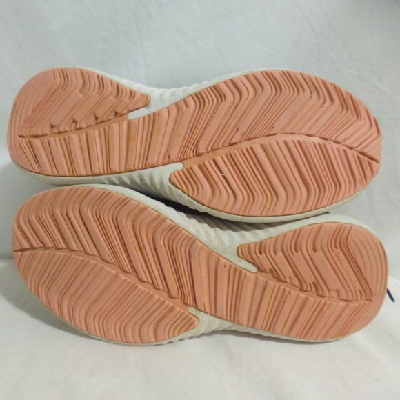 ADIDAS, non marking running shoes, Ready Steady Girl! print on back pull tab EUC - Picture 4 of 14